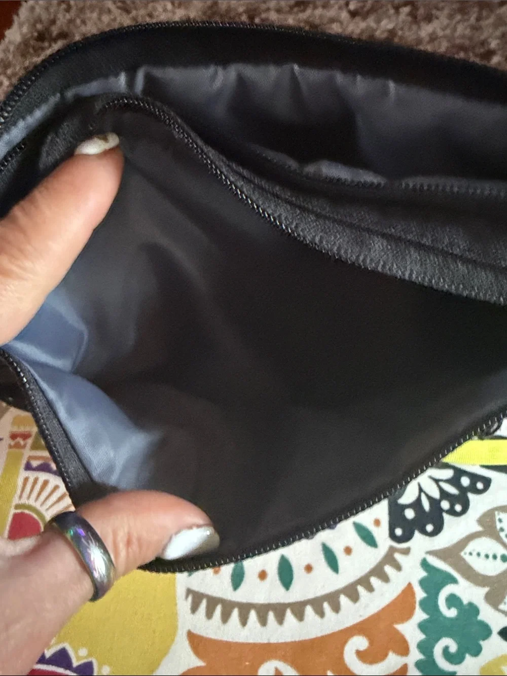 Timbuk2 Black Messenger Bag with Yellow Accent Strap